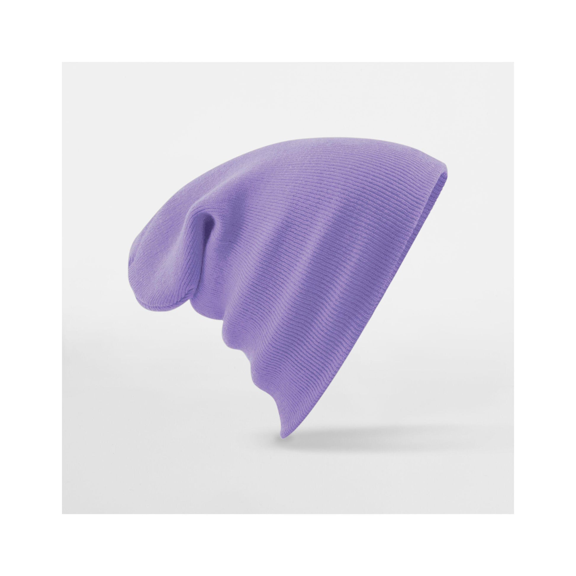 Violet - Back - Beechfield Unisex Adults Original Cuffed Beanie