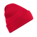 Classic Red - Front - Beechfield Unisex Adults Original Cuffed Beanie
