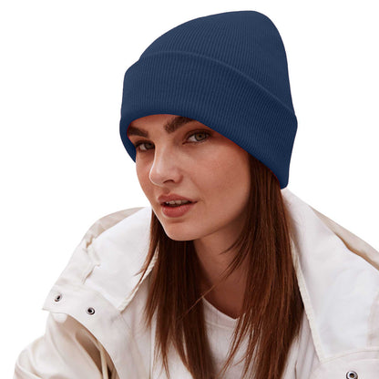 Oxford Navy - Back - Beechfield Unisex Adults Original Cuffed Beanie