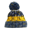 Morning Frost - Back - Beechfield Womens-Ladies Corkscrew Pom Pom Beanie