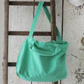Beach Blue - Back - Bags By Jassz Zipped Canvas Shopper