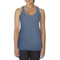 Blue Jean - Front - Comfort Colors Womens-Ladies Racerback Tank Top