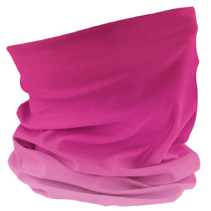 Candy Floss Pinks - Front - Beechfield Unisex Adults Ombre Morf