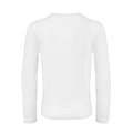 White - Back - B&C Mens Inspire Long Sleeve Tee