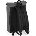 Black-Reflective - Back - Bagbase Reflective Roll Top Backpack