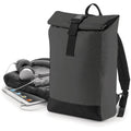 Black-Reflective - Lifestyle - Bagbase Reflective Roll Top Backpack