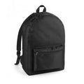 Black-Black - Front - Bagbase Packaway Backpack