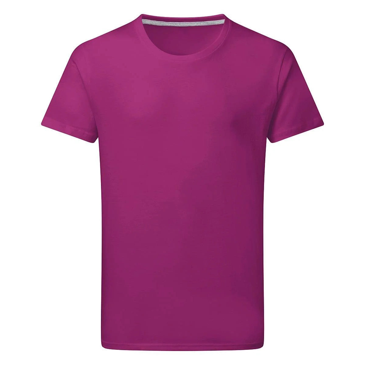 Dark Pink - Front - SG Mens Perfect Print Tee