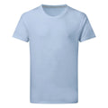 Sky Blue - Front - SG Mens Perfect Print Tee