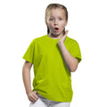 Lime - Back - SG Childrens Kids Perfect Print Tee