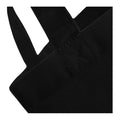 Black - Back - Westford Mill Premium Cotton Maxi Tote Bag