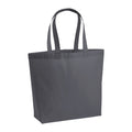 Graphite Grey - Front - Westford Mill Premium Cotton Maxi Tote Bag