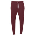 Maroon - Front - Bella + Canvas Unisex Jogger Sweatpants