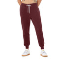 Maroon - Back - Bella + Canvas Unisex Jogger Sweatpants