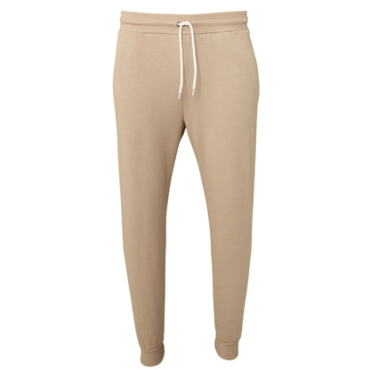 Tan - Front - Bella + Canvas Unisex Jogger Sweatpants
