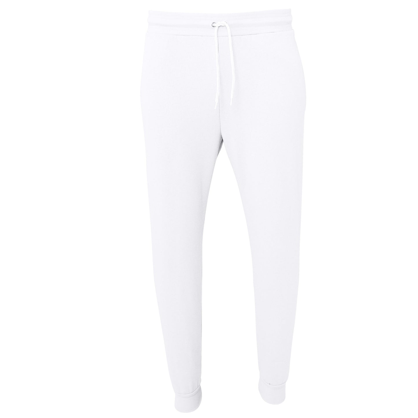 White - Front - Bella + Canvas Unisex Jogger Sweatpants