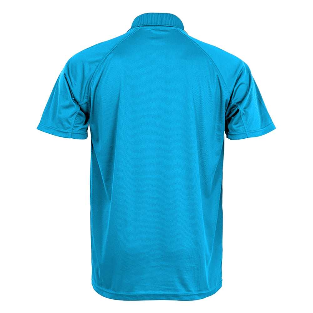 Ocean - Back - Spiro Impact Mens Performance Aircool Polo T-Shirt