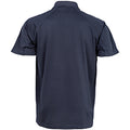 Navy Blue - Back - Spiro Impact Mens Performance Aircool Polo T-Shirt