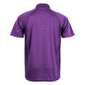 Purple - Back - Spiro Impact Mens Performance Aircool Polo T-Shirt