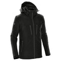 Black-Carbon - Side - Stormtech Mens Matrix System Jacket