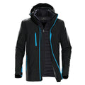 Black-Electric Blue - Front - Stormtech Mens Matrix System Jacket