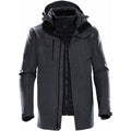 Charcoal Twill - Back - Stormtech Mens Avalanche System Jacket