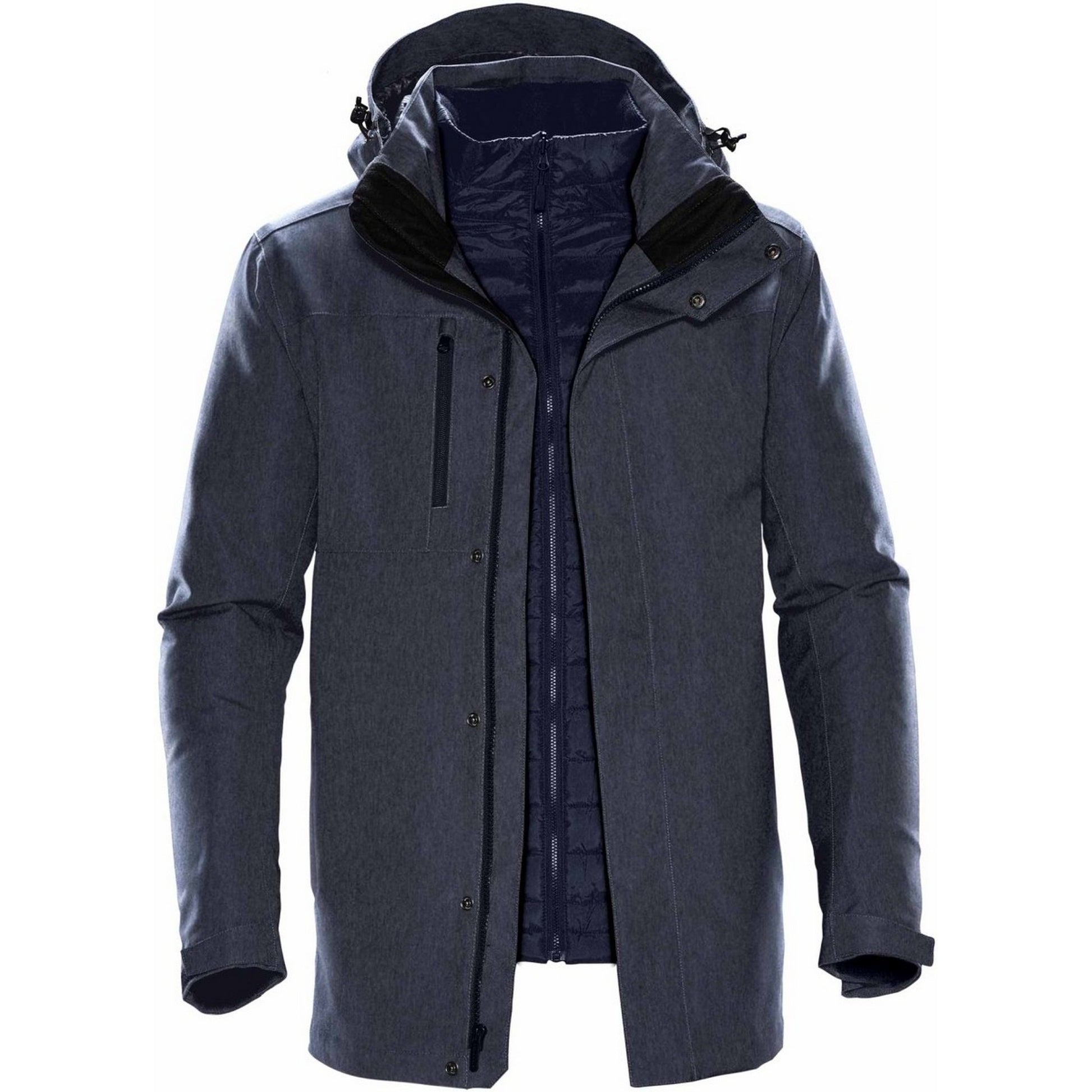 Navy Blue - Back - Stormtech Mens Avalanche System Jacket
