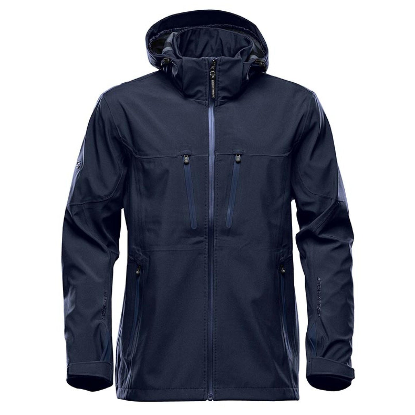 Navy - Back - Stormtech Mens Patrol Softshell Jacket