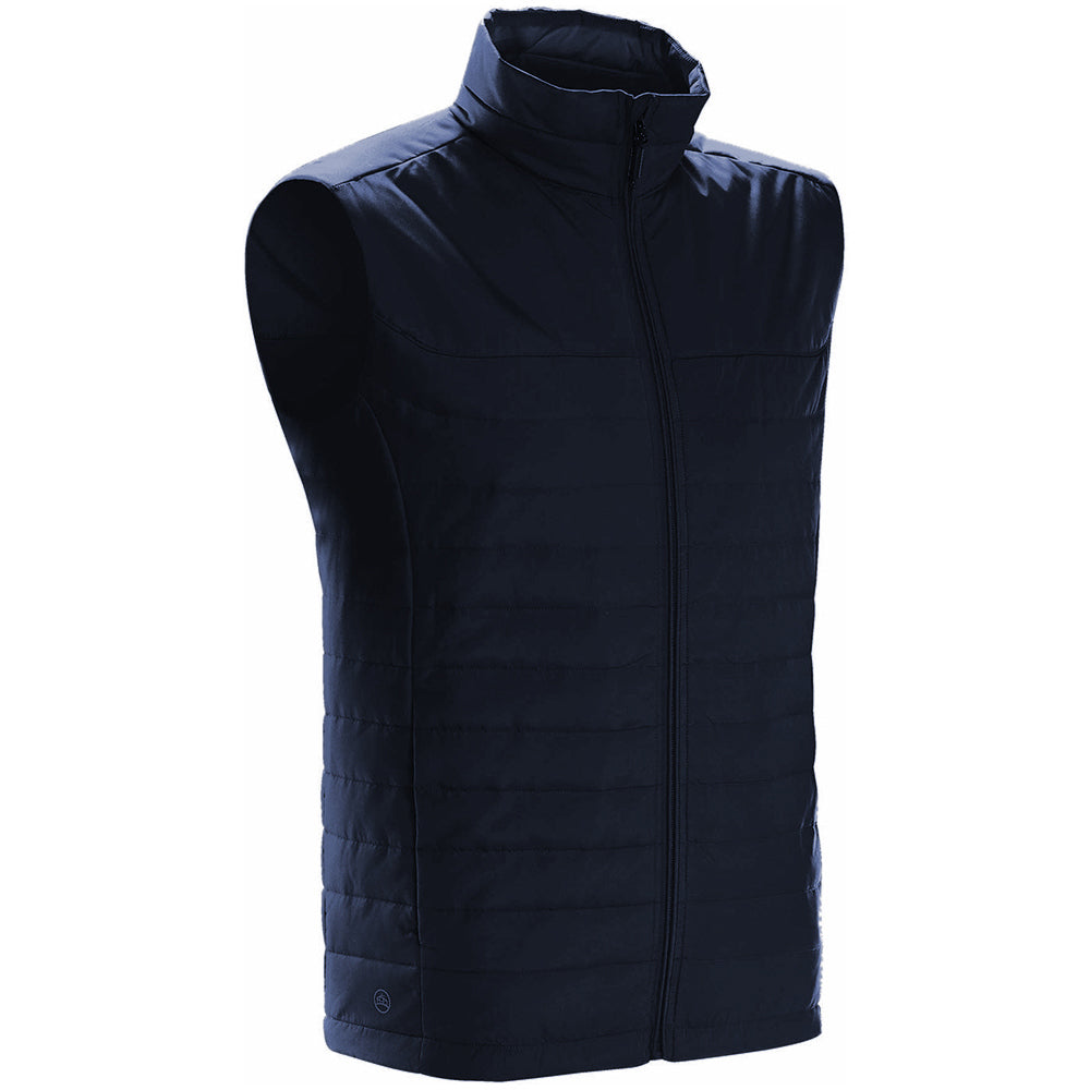 Navy Blue - Side - Stormtech Mens Quilted Nautilus Vest-Gilet