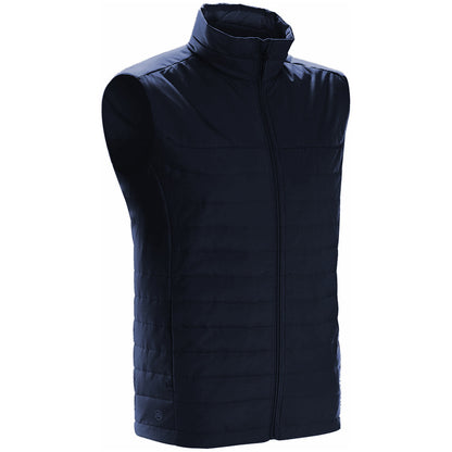Navy Blue - Side - Stormtech Mens Quilted Nautilus Vest-Gilet