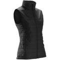 Black - Side - Stormtech Womens-Ladies Nautilus Vest-Gilet