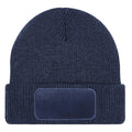 French Navy - Side - Beechfield Unisex Adults Thinsulate Printer Beanie