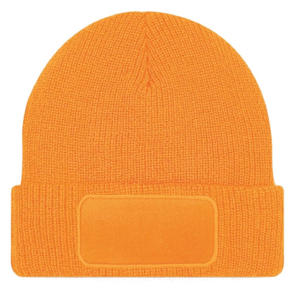 Fluoresent Orange - Back - Beechfield Unisex Adults Thinsulate Printer Beanie