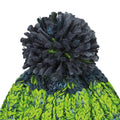 Electric Grey - Back - Beechfield Junior Unisex Corkscrew Beanie