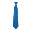 Royal - Front - Yoko Clip-On Tie (Pack of 4)
