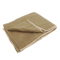 Natural - Front - Result Plain Warm Outdoor Fleece Blanket (330gsm) (Pack of 2)