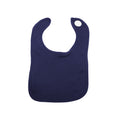 Nautical Navy - Front - Babybugs Baby Bib - Baby And Toddlerwear (Pack of 2)