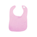 Powder Pink - Front - Babybugs Baby Bib - Baby And Toddlerwear (Pack of 2)