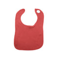 Red - Front - Babybugs Baby Bib - Baby And Toddlerwear (Pack of 2)