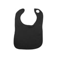 Black - Front - Babybugs Baby Bib - Baby And Toddlerwear (Pack of 2)