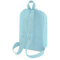 Powder Blue - Back - Bagbase Mini Essential Backpack-Rucksack Bag (Pack of 2)