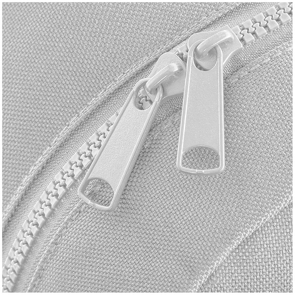 Light Grey - Back - Bagbase Mini Essential Backpack-Rucksack Bag (Pack of 2)