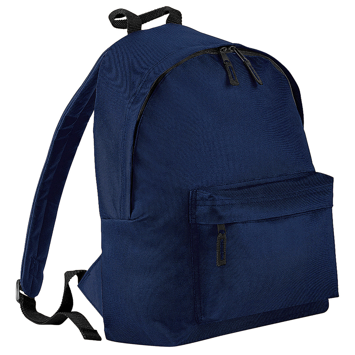 French Navy - Front - Bagbase Fashion Backpack - Rucksack (18 Litres) (Pack Of 2)