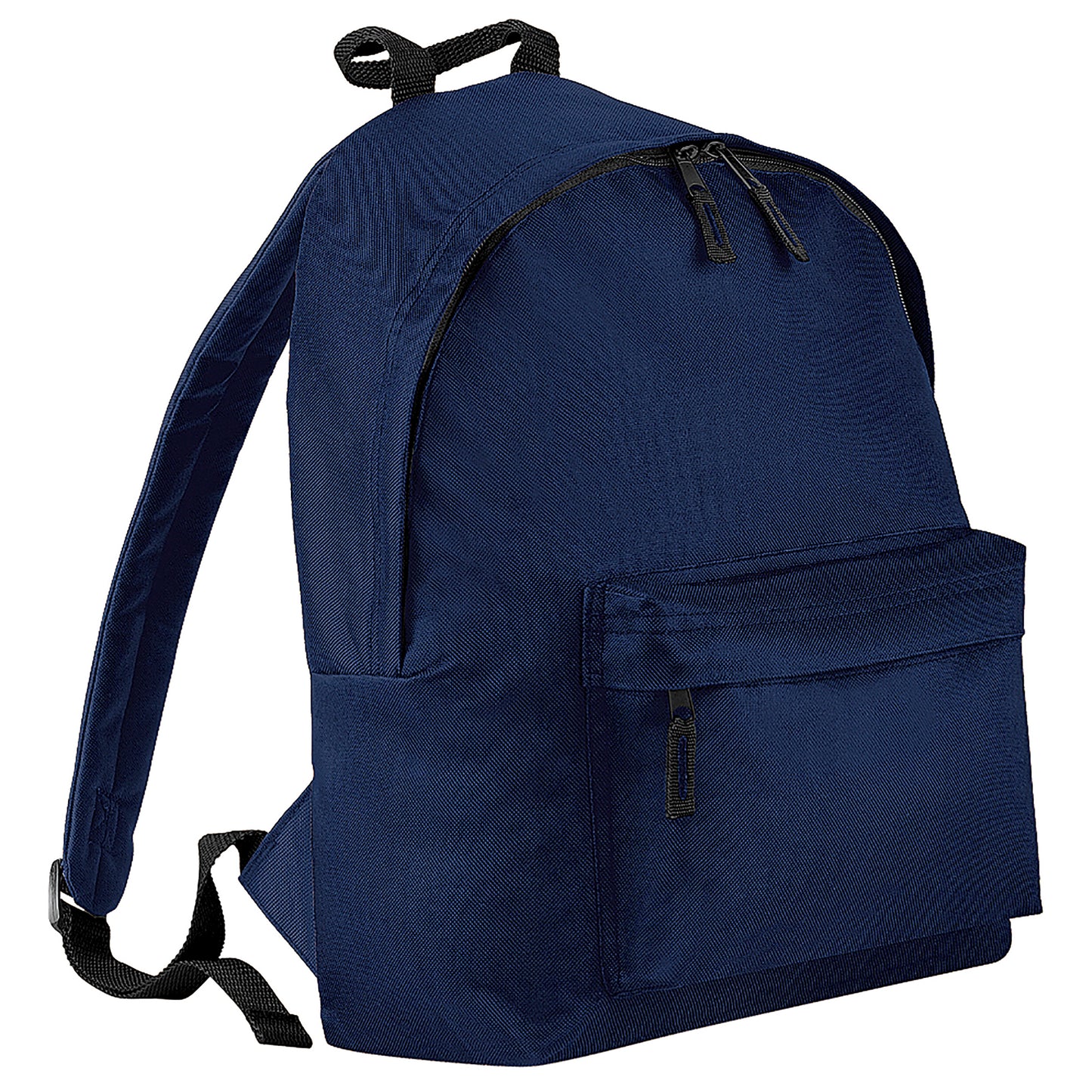 French Navy - Front - Bagbase Fashion Backpack - Rucksack (18 Litres) (Pack Of 2)