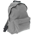 Light Grey-Graphite Grey - Front - Bagbase Fashion Backpack - Rucksack (18 Litres) (Pack Of 2)