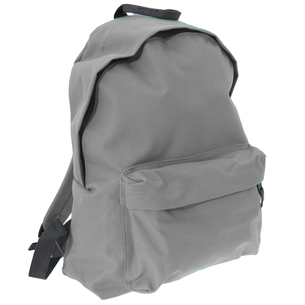Light Grey-Graphite Grey - Front - Bagbase Fashion Backpack - Rucksack (18 Litres) (Pack Of 2)