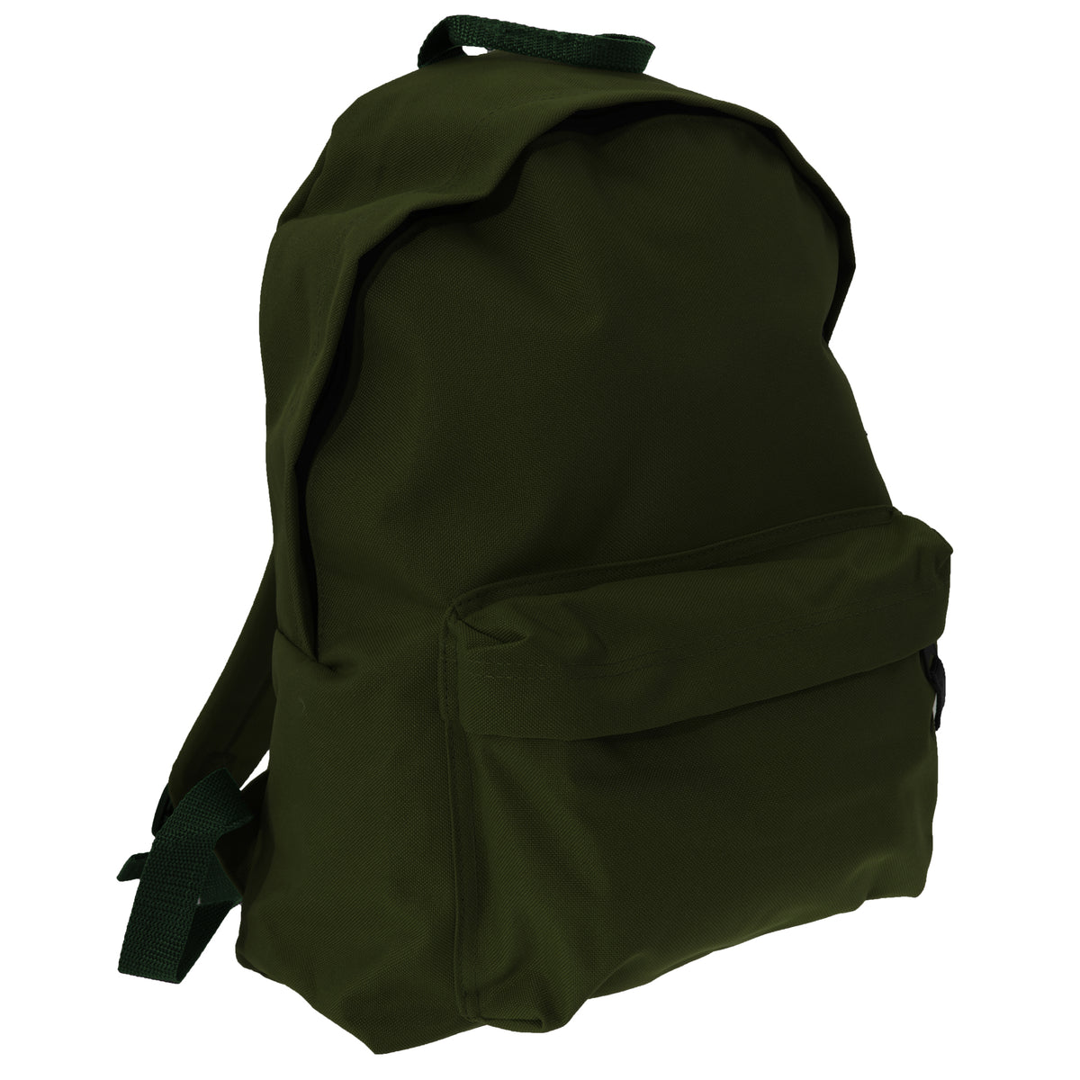 Olive - Front - Bagbase Fashion Backpack - Rucksack (18 Litres) (Pack Of 2)