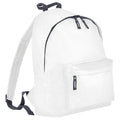 White-Graphite - Front - Bagbase Fashion Backpack - Rucksack (18 Litres) (Pack Of 2)