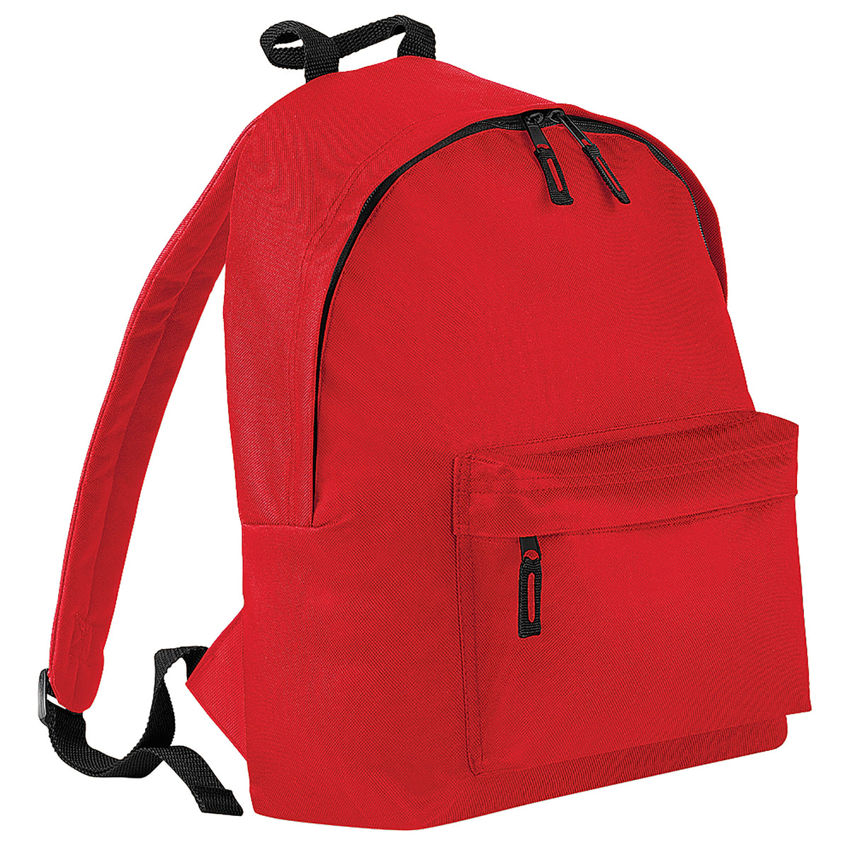 Classic Red - Front - Bagbase Fashion Backpack - Rucksack (18 Litres) (Pack Of 2)
