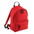 Bright Red - Front - Bagbase Junior Fashion Backpack - Rucksack (14 Litres) (Pack of 2)